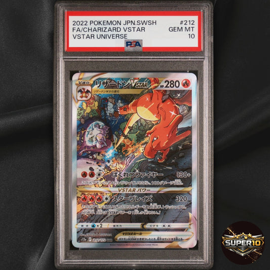 PSA10 Pokemon Card Charizard VSTAR SWSH 212/172 SAR 2022 Japanese