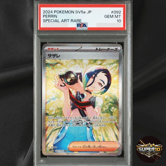 PSA10 Perrin SAR 092/066 Pokemon Card Japanese Crimson Haze PSA 10