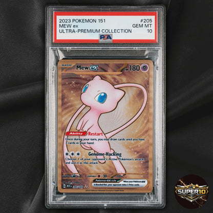 PSA 10 Pokemon card game 151 Mew ex 205/165 SAR 208/165 UR sv2a 2023 English ver