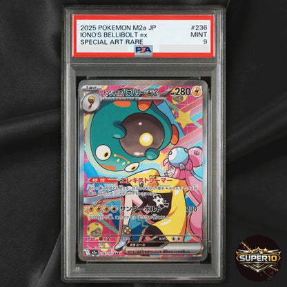 PSA 9 Iono's Bellibolt ex SAR 236/193 M2a MEGA Dream ex Pokemon Card Japanese