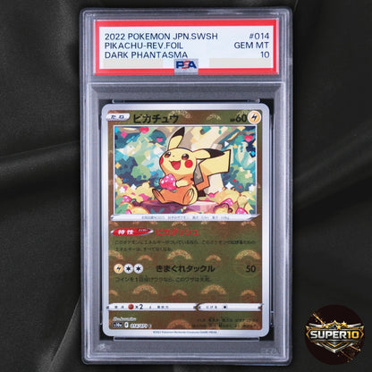 PSA 10 Pikachu Mirror Holofoil 014/071 S10a Dark Phantasma