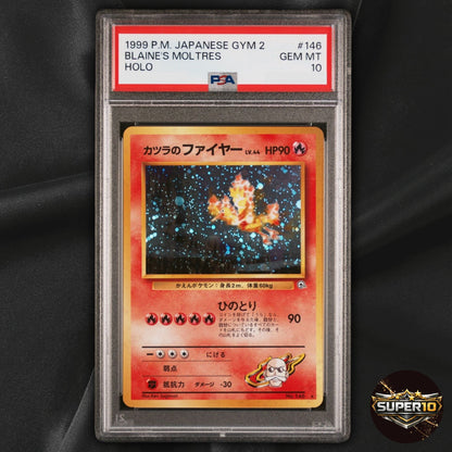 PSA 10 Moltres No.146 ANA All Nippon Airlines Vintage Promo Japanese