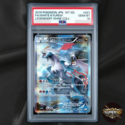 PSA 10 White Kyurem 021/027 R CP2 Legendary Shine Collection Pokemon