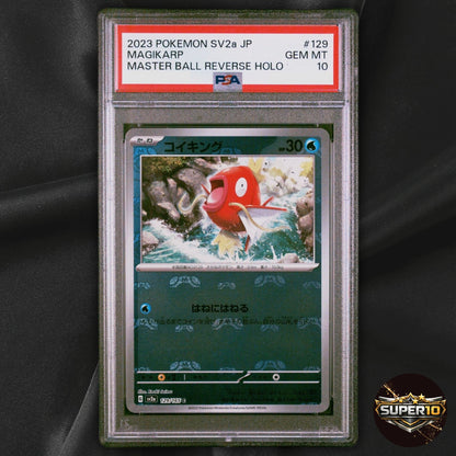 PSA 10 Magikarp 129/165 SV: Scarlet & Violet 151 Common Japanese