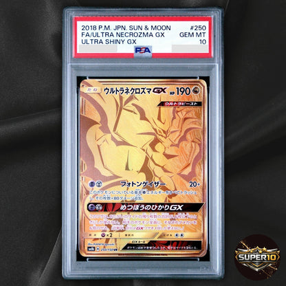 PSA 10 Ultra Necrozma GX UR SM8b 250/150 Japanese