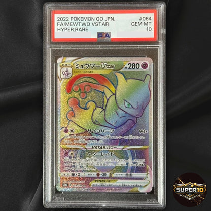 PSA 10 Mewtwo VSTAR HR 084/071 S10b Pokémon GO - Pokemon Card Japanese 2022