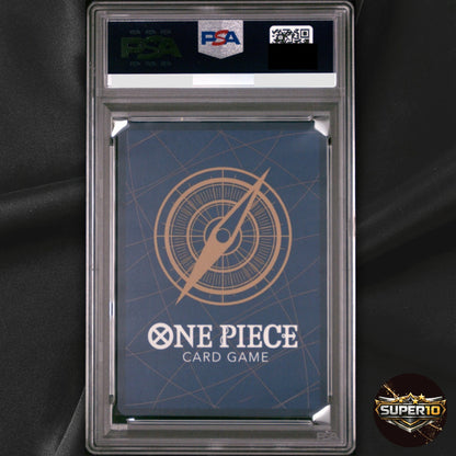 PSA 10 Ace OP13-119 SP Alt Art SEC Wanted Carrying on His Will One Piece Card JP