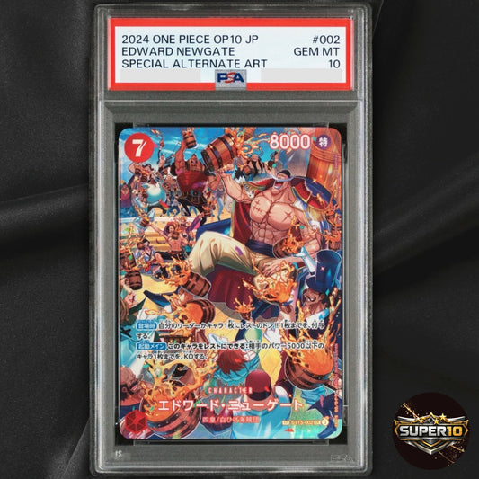 PSA 10 Edward Newgate (SP Alt Art) ST15-002 SR Royal Blood Japanese 2024