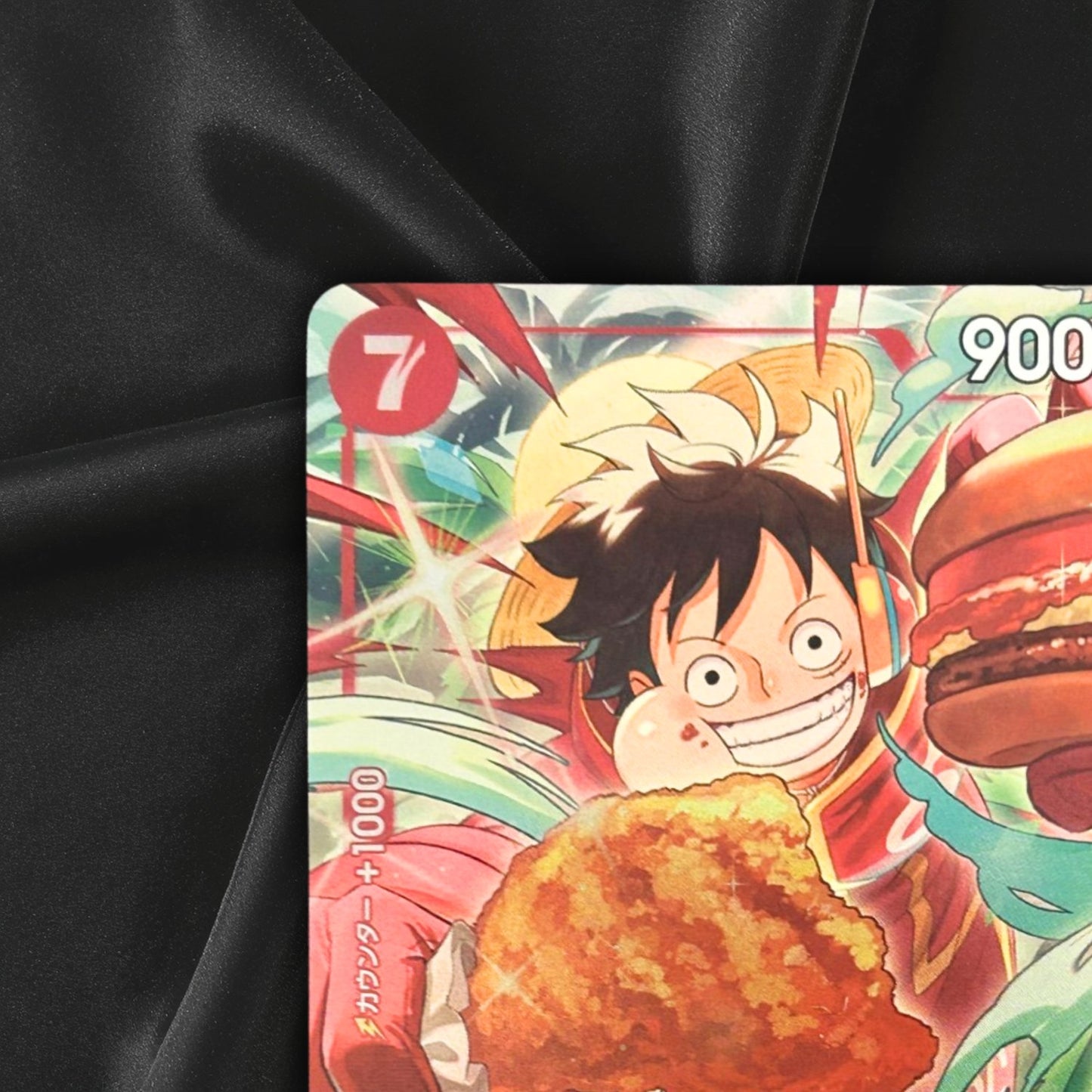 Onepiece Card Monkey D. Luffy P P-080 Promo Mos Burger Japanese NM Japanese