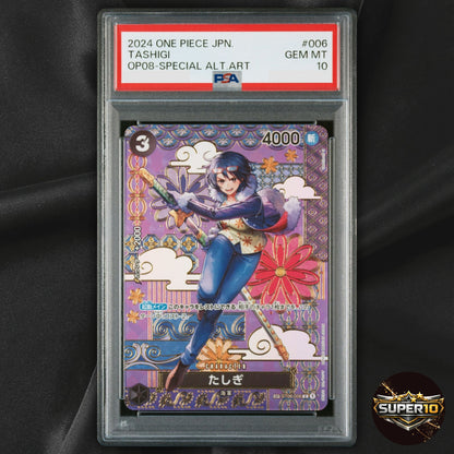 PSA 10 Tashigi (SP) ST06-006 Two Legends Foil Japanese