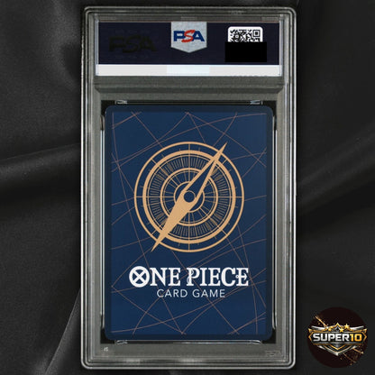 PSA 10 Sabo OP13-120 SP Alt Art SEC Wanted Carrying on His Will One Piece Card