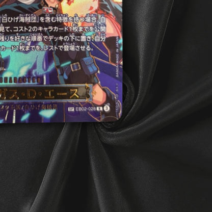 Portgas D. Ace SP Alt Art EB02-028 R Carrying on His Will ONE PIECE Japanese NM