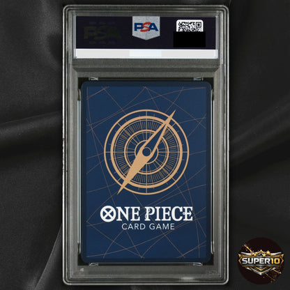 PSA 10 Roger OP09-118 SP Alt Art SEC Wanted Carrying on His Will One Piece Card