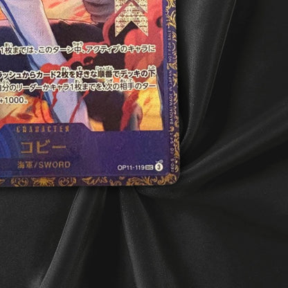 Koby Promo OP11-119 SEC Flagship Battle Prize 2025 Japanese NM