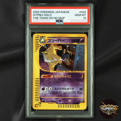 PSA 10 Hypno 042/092 Holo The Town on No Map 1st Ed Pokemon Card Japanese