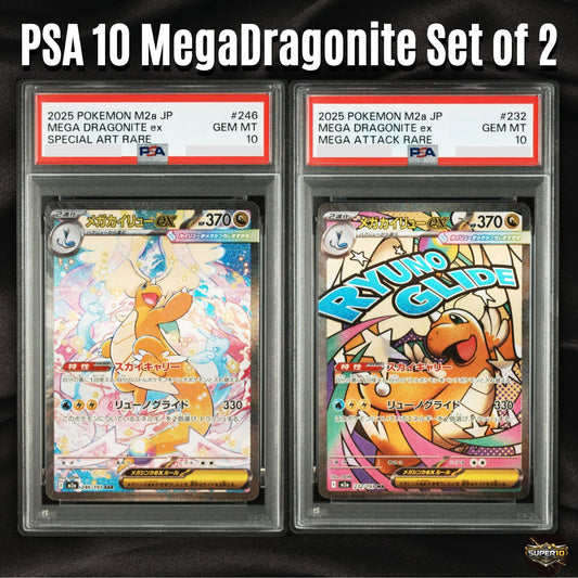 PSA 10 Mega Dragonite ex MA SAR Set 232-246/193 M2a MEGA Dream ex Pokemon Card
