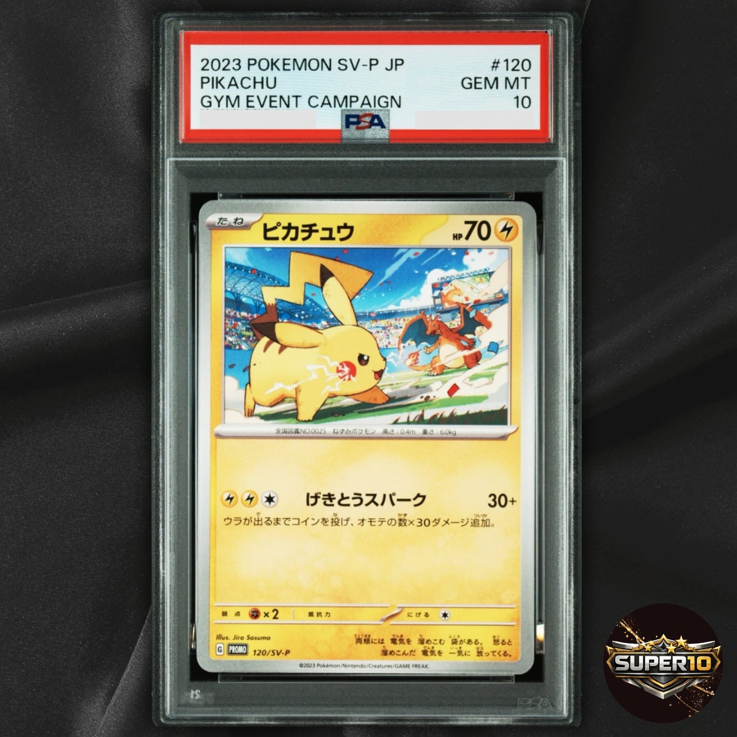 PSA 10 Pikachu 120/SV-P 197/SV-P 291/SV-P Set of 3 pokemon card japanese