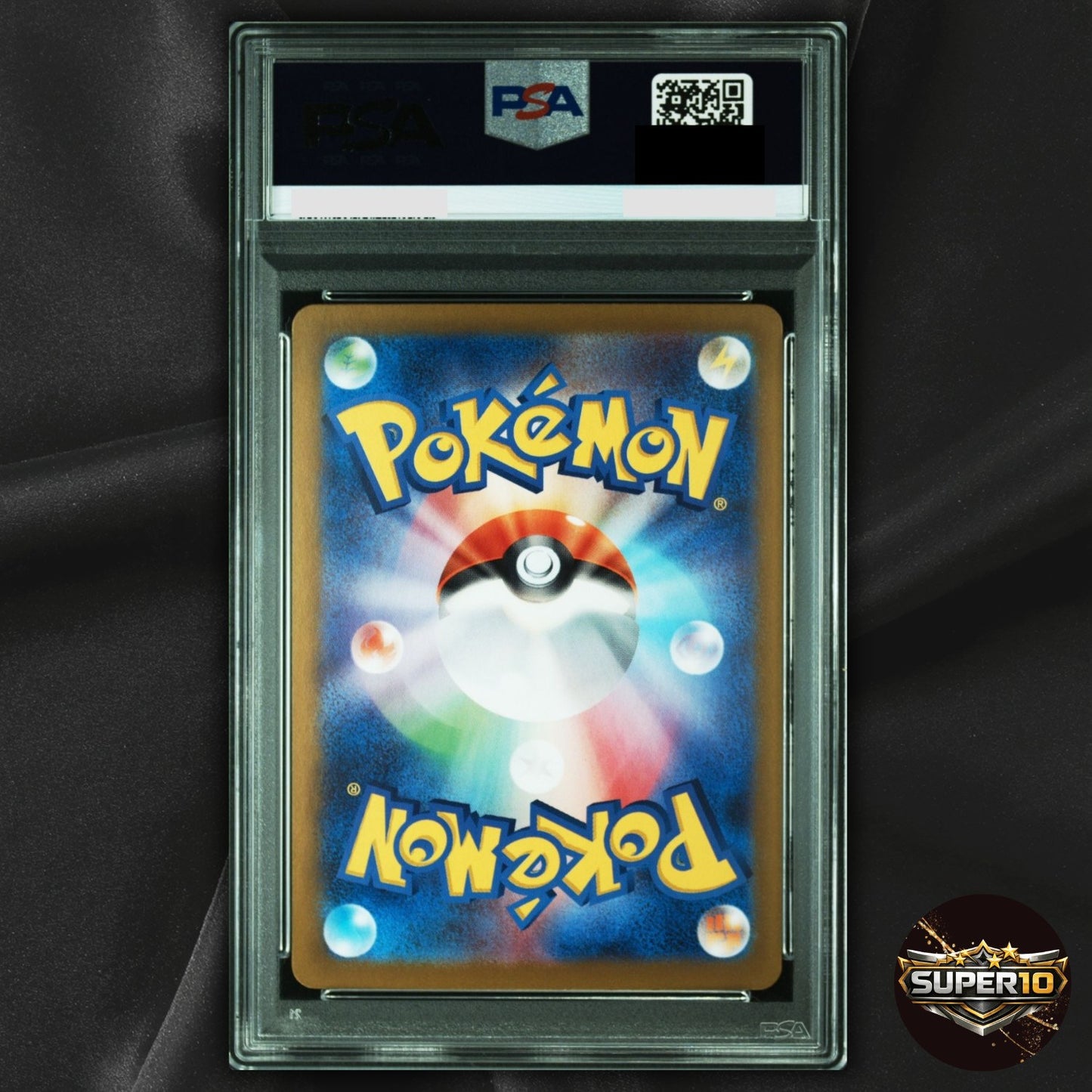 PSA 10 Volcanion ex 124/100 Sv9 Battle Partners SAR Holo Japanese