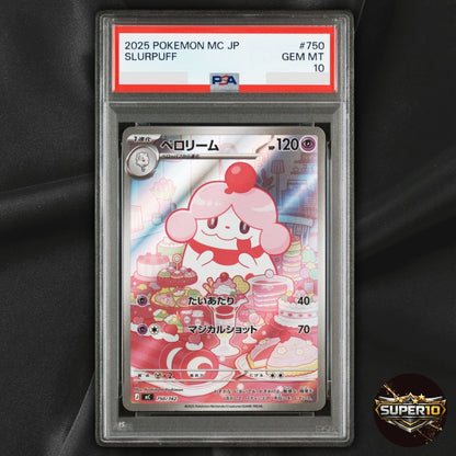 PSA 10 Slurpuff AR 750/742 MC Start Deck 100 Pokemon Card Game Japanese