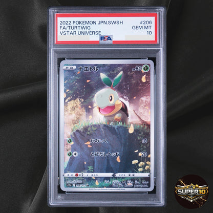 PSA 10 Turtwig AR 206/172 S12a VSTAR Universe Pokemon Card Japanese