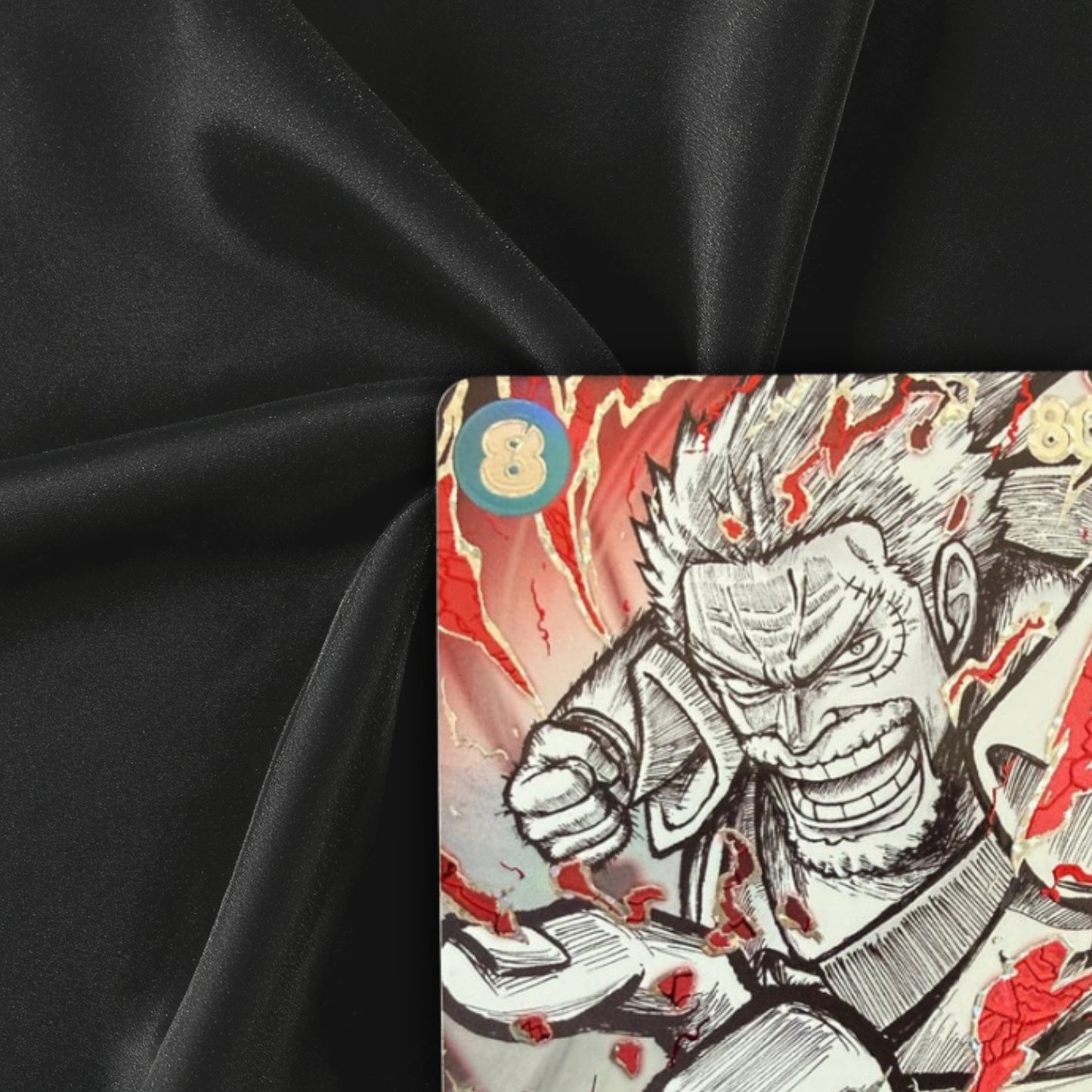 Garp OP12-056 Conqueror's Haki SP Card Japanese Near Mint